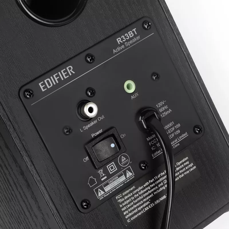 Edifier R33BT kõlar must juhtmega ja juhtmevaba 10 W