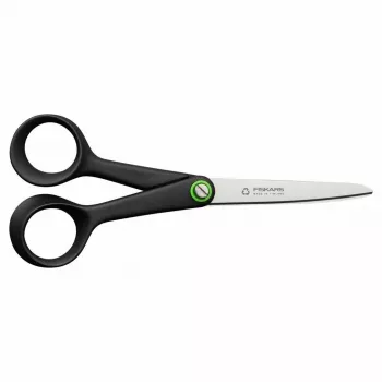 Fiskars 1074543 kontori-/käsitöökäärid Universal Sirge lõige Must, Roostevaba teras