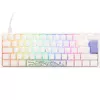 Ducky One 2 Pro Mini Valge Edition mänguklaviatuur, RGB LED - Cherry Brown
