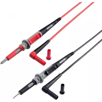 VOLTCRAFT MS-4PS ohutustestimisjuhe 4 mm ohutuspesa testotsik 1,00 m must, punane 1 tk (MS-4PS)