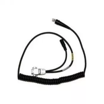 Honeywell kaabel sariport skaneerimine 4820 juhtmeta skaneerimine, kaabel: RS232 TTL, must, DB9, 2,3 m (7,7-), sirge, 5 V väline toide (42206422-01E)