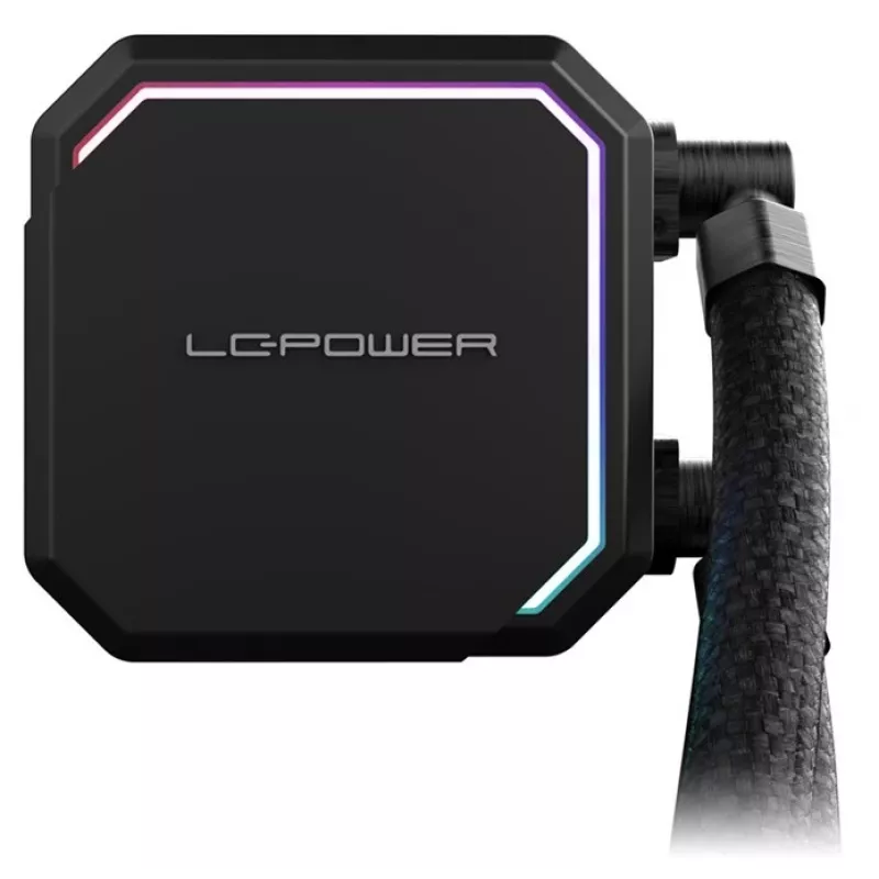 AIO vedelikjahuti LC-Power LC-CC-240-B 12 cm Must