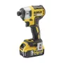 Impact wrench DeWALT DCF887P2-QW 1/4 inch drive, 18V Li‑Ion 5Ah, 205 N·m, 3250 RPM, 2 batteries, charger, case