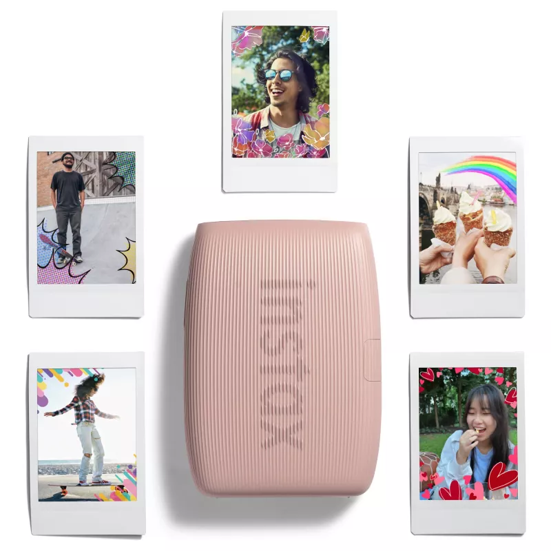 Fotoprinter Fujifilm Instax Mini Link 3 roosa Bluetooth kaasaskantav kiirprinter