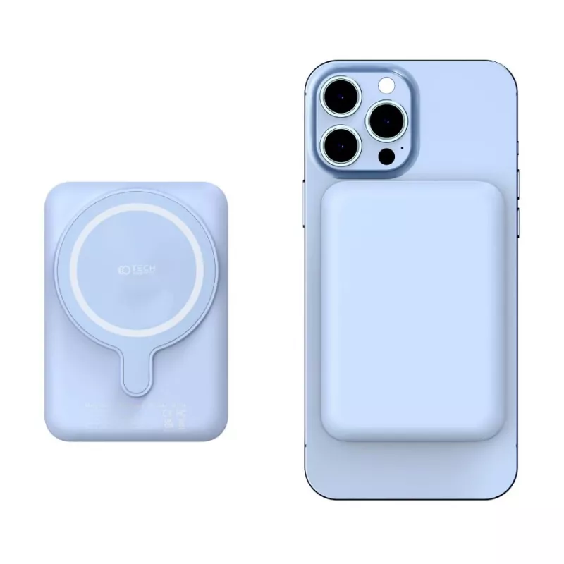 Kaasaskantav akupank TECH-PROTECT PB10 LIFEMAG 5000mAh sinine