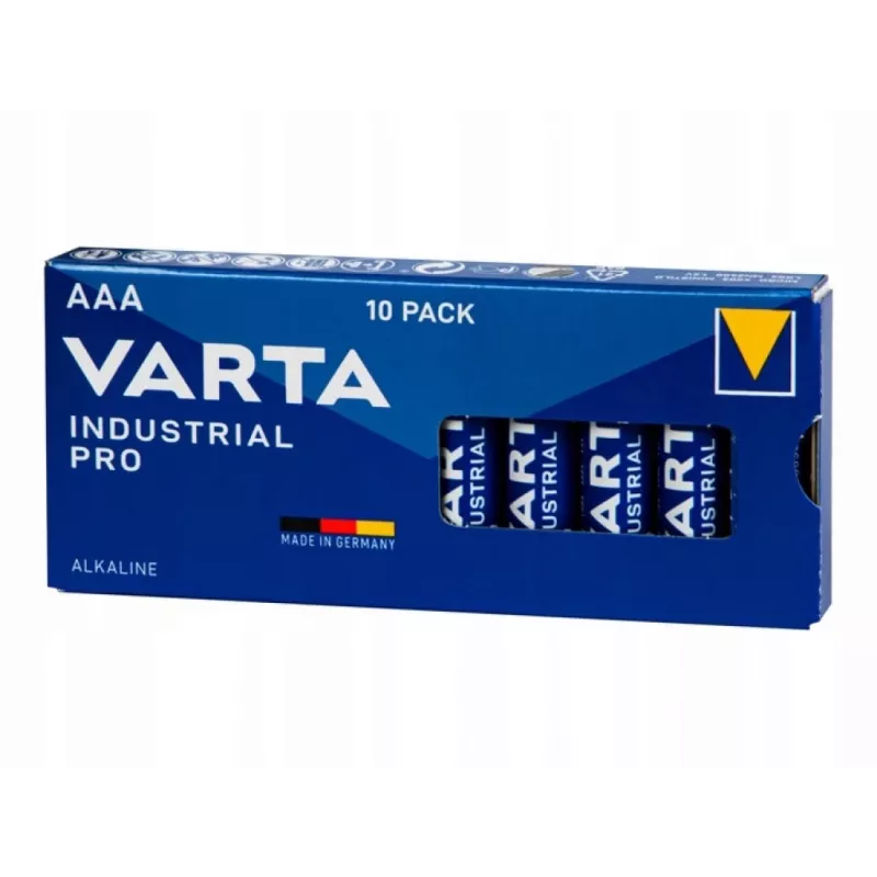 Ühekordne patarei Varta Industrial LR03 AAA Leelis