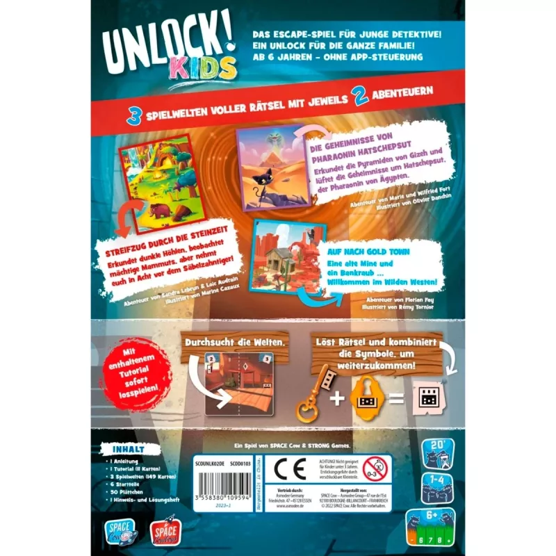 Unlock Kids - Stories from the Past, kaardimäng