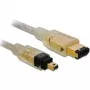 FireWire A/A kaabel DeLOCK 1,0 m hall