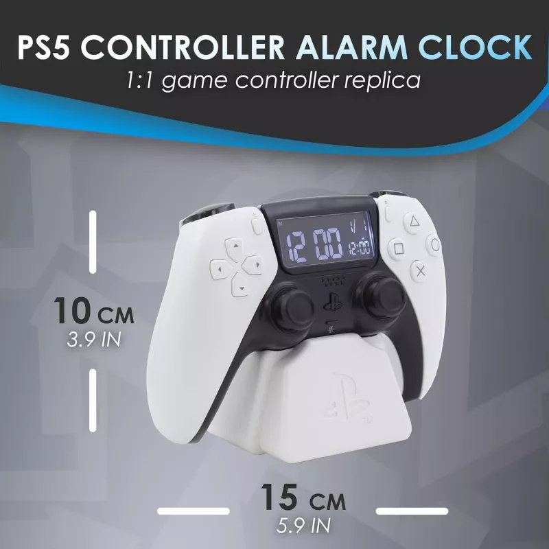 Äratuskell Paladone PS5 PP9405PSV3 LED-ekraaniga, patareitoide