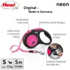Flexi New Neon S 5 m koera automaatjalutusrihm