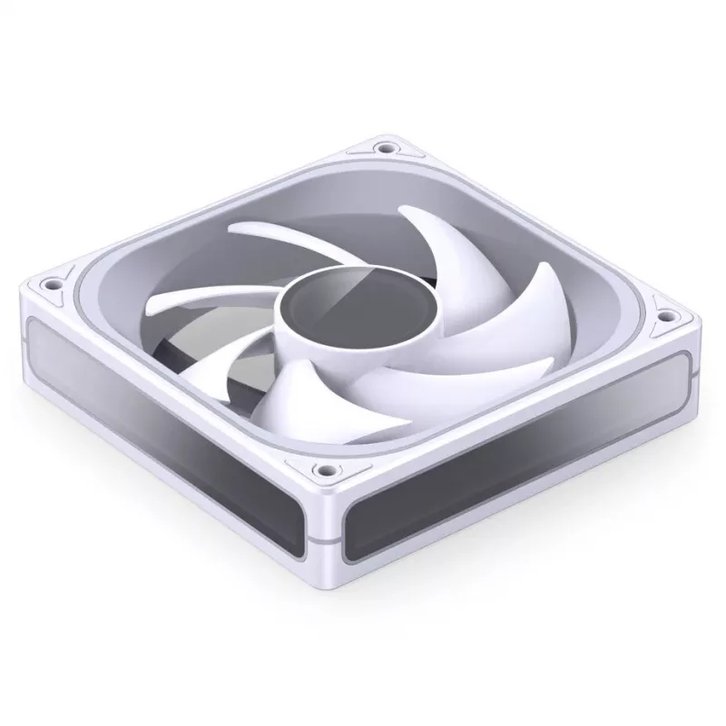120mm PWM ARGB korpuse ventilaator Jonsbo ZB-120 valge, mudel ZB-120W
