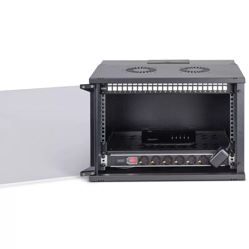 Seinale paigaldatav riiul Digitus DN-49203-SET 7U 60 kg IP20
