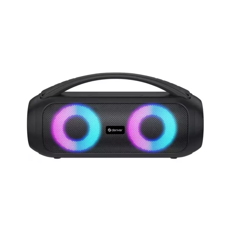 Bluetooth-kõlar Denver BTG-616 käepideme ja LED-valgustusega