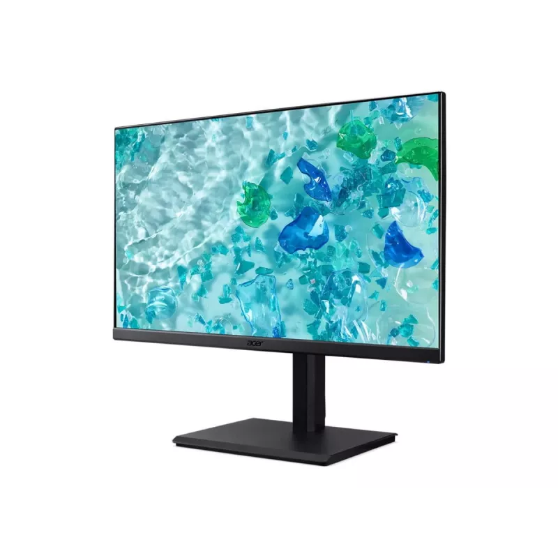 Acer Vero B247YE Monitor 60,5 cm 23,8 tolli - Full-HD, IPS, 100Hz, HDMI, DisplayPort, VGA, USB 3.2 Hub, Kõlar [Energiaklass E] (UM.QB7EE.E29)