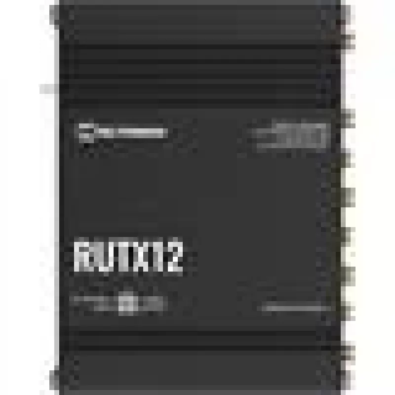 Teltonika RUTX12DUAL LTE CAT 6 tööstuslik mobiilruuter