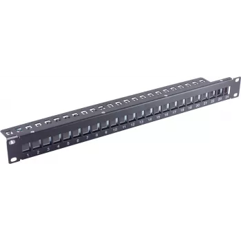 Patch panel 1U ShiverPeaks BS75066-1 Metal Must