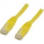 Võrgukaabel Deltaco UTP Cat6 RJ-45 1 m Kollane
