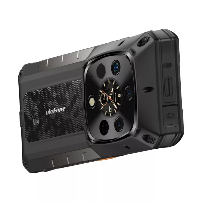 Vastupidav nutitelefon UleFone Armor 28 Ultra Thermal 5G — 16 GB muutmälu, 1 TB salvestusruumi, must