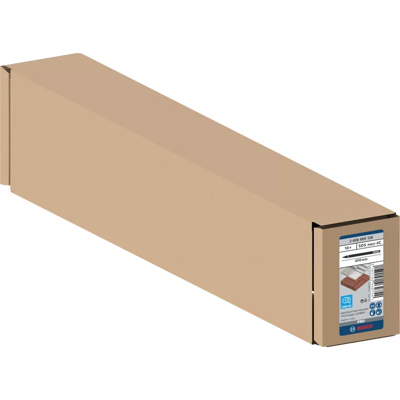 Pöörleva haamri peitlikinnitus Bosch 2 608 690 128 400 mm 10 tk