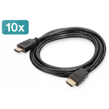 HDMI kaabel Digitus AK-990920-020-S 2 m, pakis 10 tk