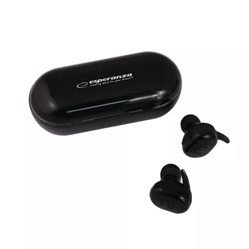 Esperanza TWS CARDERA kõrvaklapid juhtmevabad kõrvasisesed kõned/muusika Bluetooth must