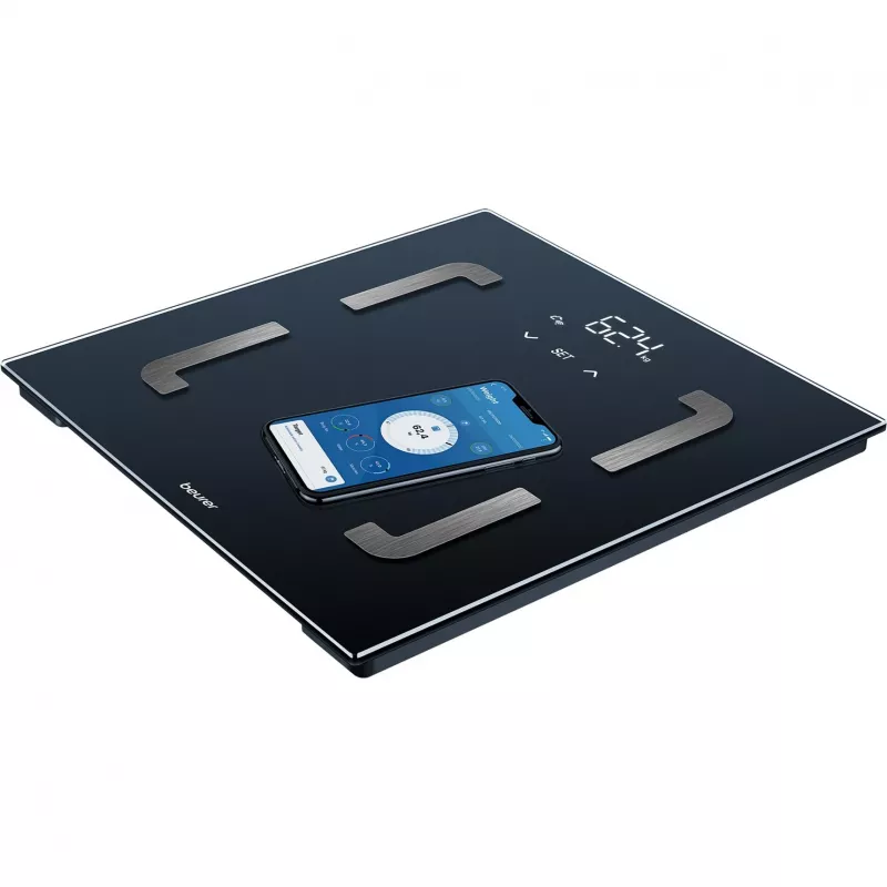 Beurer BF 880 WIFI analüüskaal Kaaluvahemik (max.)=180 kg Must (76008)