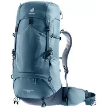 Seljakott DEUTER Aircontact Lite 50 + 10 — siseraam, 50 L (laiendatav 60 L-ni), 1,64 kg, pealtlaetav, unisex, sinine