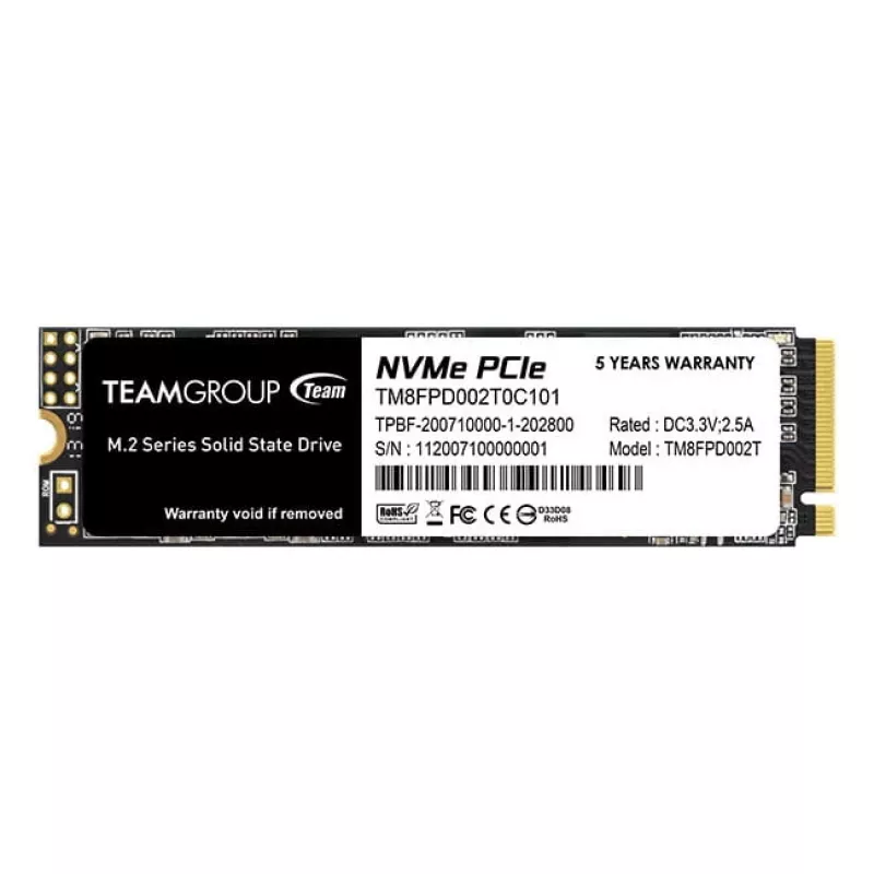 SSD-ketas Team Group 2 TB M.2 PCI Express 3.0 NVMe MP33 PRO