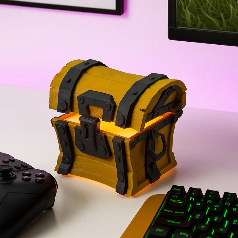 Lambipirn Paladone Fortnite Chest Light – temaatiline LED-uudisvalgusti