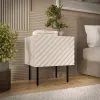 Öökapikomplekt Cama LUCCA, cama meble, 47x40x52 cm, cashmere, MDF/puitlaastplaat, 2 tk