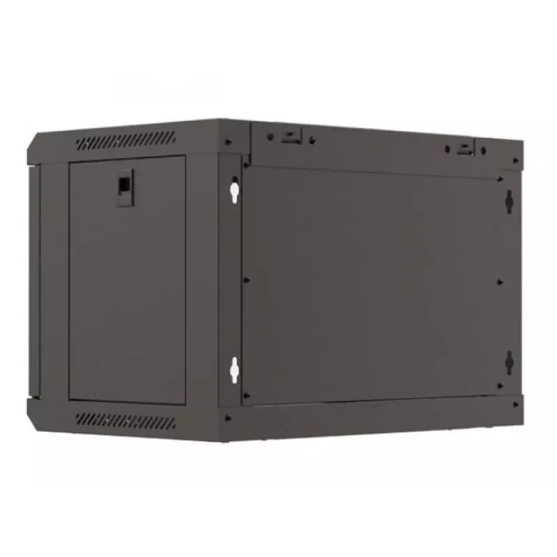 Seinale kinnitatav rack LANBERG WF03-5306-10B 6U, 60 kg, võtmelukk, must