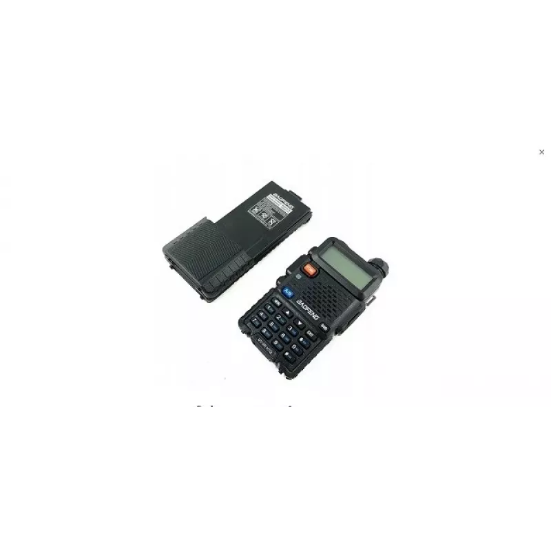 Kaasaskantav kahesuunaline raadio Baofeng UV-5R HTQ 3800 USB-C, 5 W, 3800 mAh, USB-C, FM 64–108 MHz, VOX, ANR, taskulamp