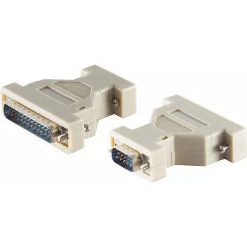 D-Sub adapter ShiverPeaks COM 913 SC 9 kontaktiga 25 kontaktile