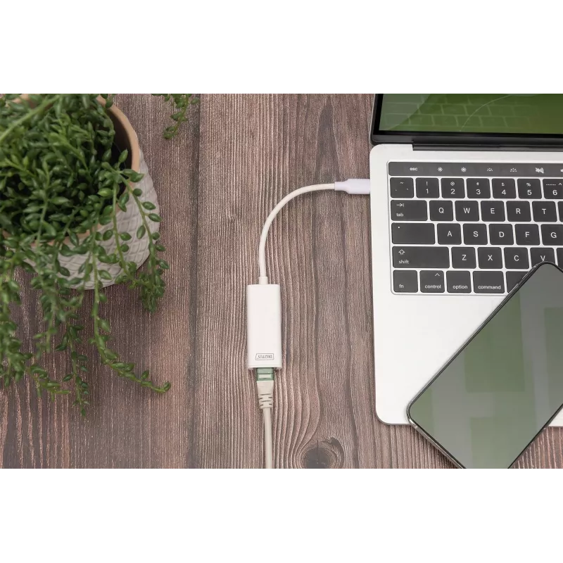 Digitus DN-3024 USB 3.0 adapter 20 cm 1x USB-C – 1x RJ45 varjestatud