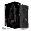 Graafikakaart XFX Radeon RX 9060 XT — 8 GB GDDR6, 128-bit, PCIe 5.0, 2x DP + HDMI, 2 ventilaatorit