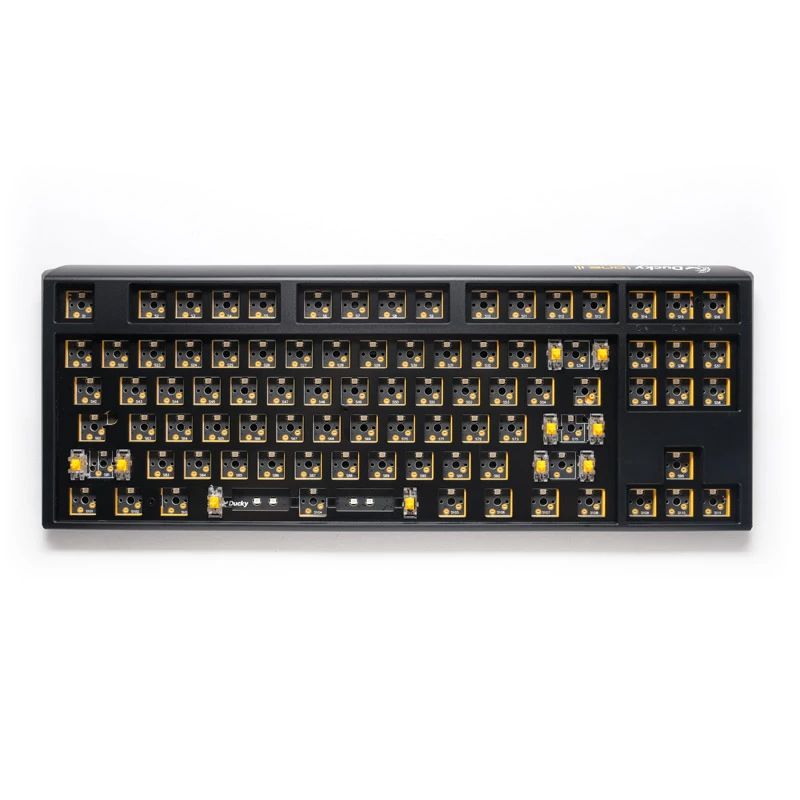 Ducky One 3 Hot-Swap Barebone TKL klaviatuur mängimiseks USB US English must