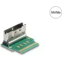 Adapter DELOCK Internal SFF-8654 to SFF-8654 (male), model 64179, õhuke SAS 8i 90°