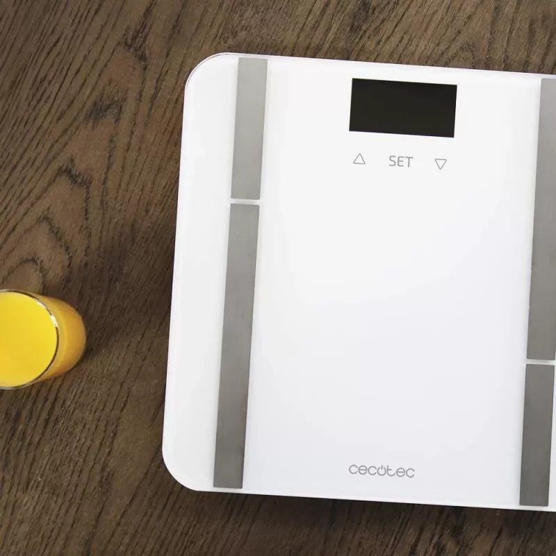 Cecotec | Nutikas vannitoakaal | Surface Precision 9400 Full Healthy | Maksimaalne kaal (kandevõime) 180 kg | Täpsus 100 g | Valge