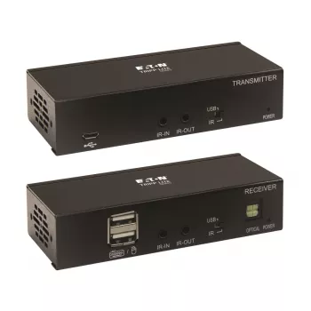 Eaton Tripp Lite Series DisplayPort-HDMI üle Cat6 pikenduskomplekt KVM-toega, 4K 60Hz, 4:4:4, USB, PoC, HDCP 2.2, kuni 230 jalga, TAA - Video/Heli laiendus, HDMI, Di