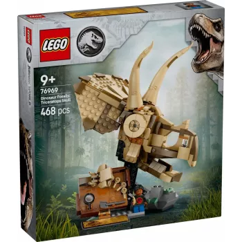 LEGO JURASSIC WORLD 76969 Dinosauruste fossiilid: Triceratopsi kolju