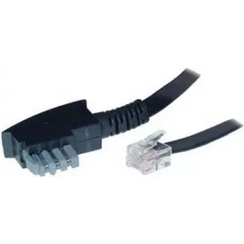 Kaabel S/CONN ShiverPeaks TC70170 10m TAE-N RJ12 Must läbipaistev