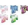 Ring File Herma Folder Blue Flowers for A4, 7.0 cm spine