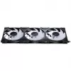 PHANTEKS M25 Gen2 PWM D-RGB 140 mm ventilaatorite 3-pakk, must