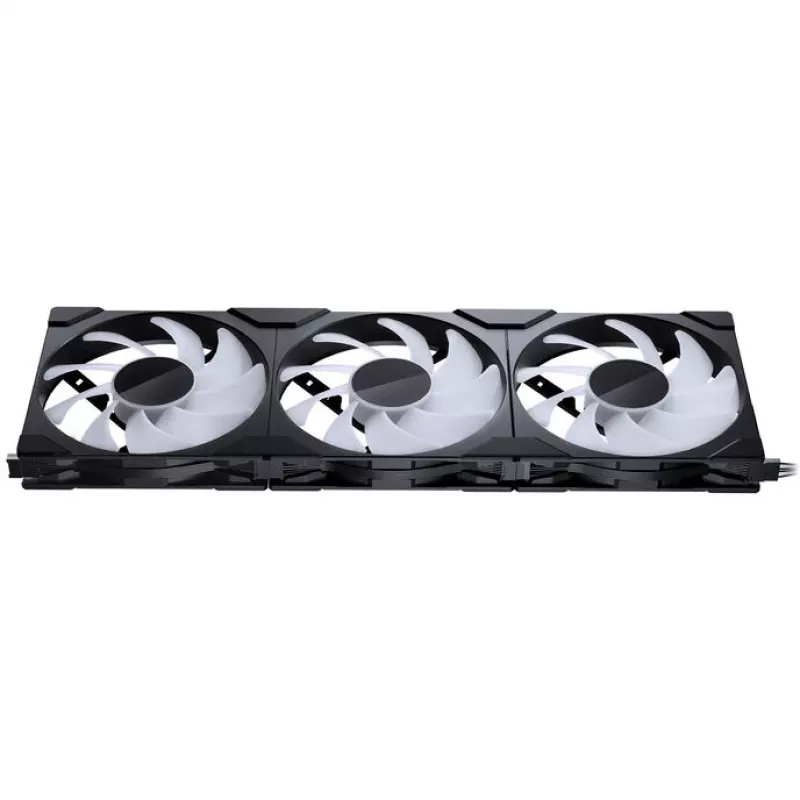 PHANTEKS M25 Gen2 PWM D-RGB 140 mm ventilaatorite 3-pakk, must