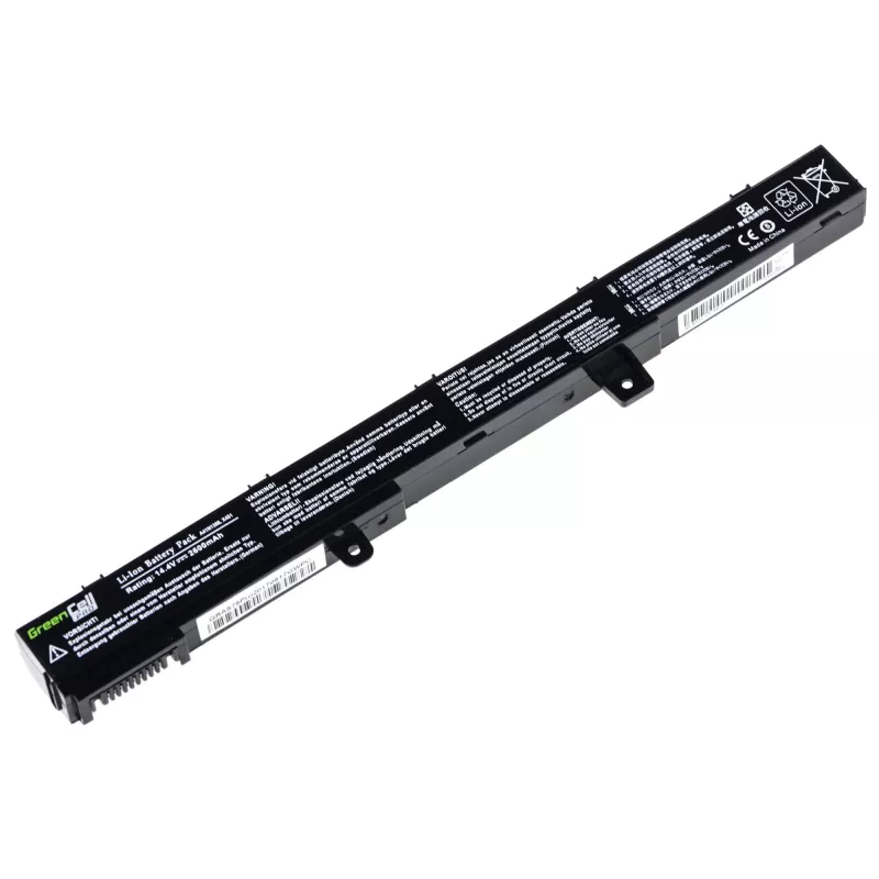 Aku roheline Cell AS75PRO ASUS X551 X551C X551CA X551M X551MA jaoks