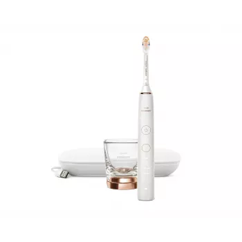 Philips HX9911/23 elektriline hambahari täiskasvanutele Sonic hambahari roosakuldne, valge
