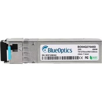 SFP28 transiiver BlueOptics BO04Q27640DIN 25GBASE-BX-U 25Gbps 40 km