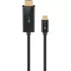 Goobay USB-C–HDMI-kaabel 4K 60 Hz 1 m must – –Pistik> HDMI (75696)