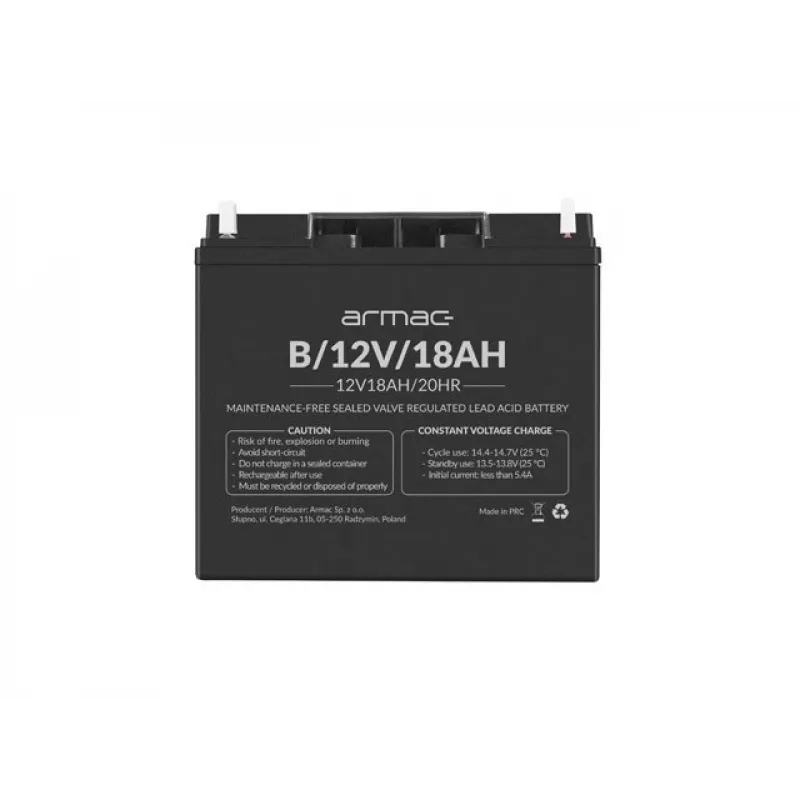 Universaalne geelelement UPS Armac B/12V/18Ah jaoks