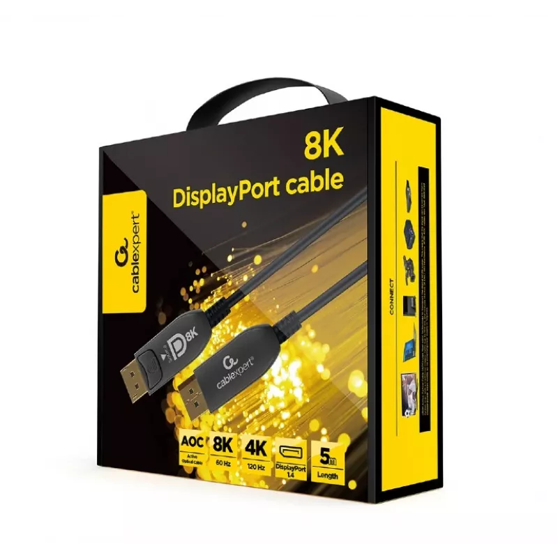 Kaabel 8K DisplayPort AOC Premium 5m